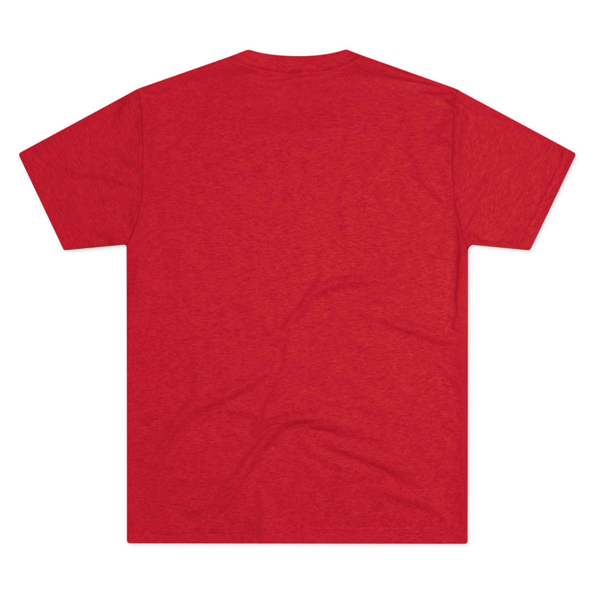 Inspirational Quote Crew Tee - Comfortable Unisex Tri-Blend Shirt "To whom much is given"