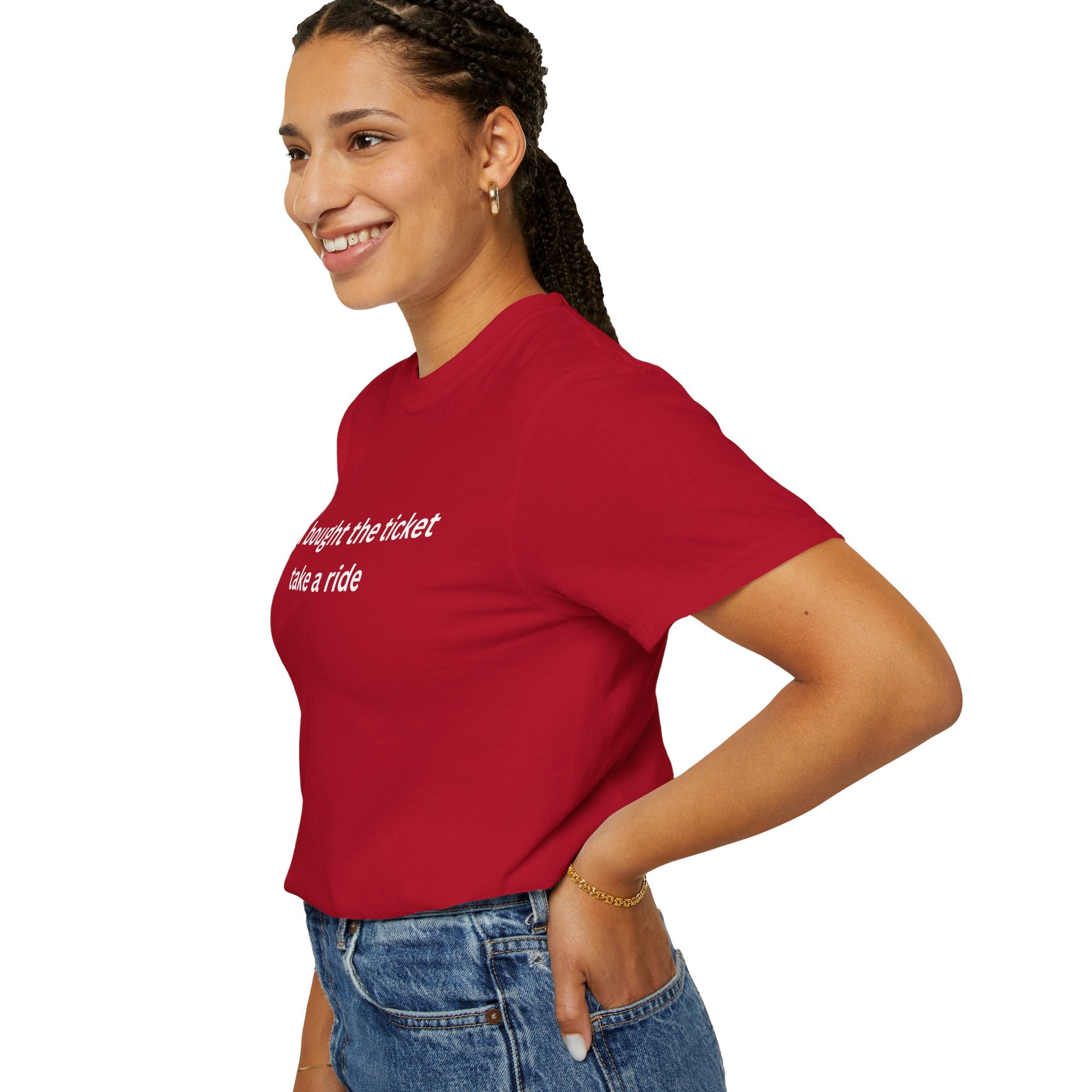 Adventure Awaits Unisex T-Shirt, Casual Wear, "You bought the ticket"