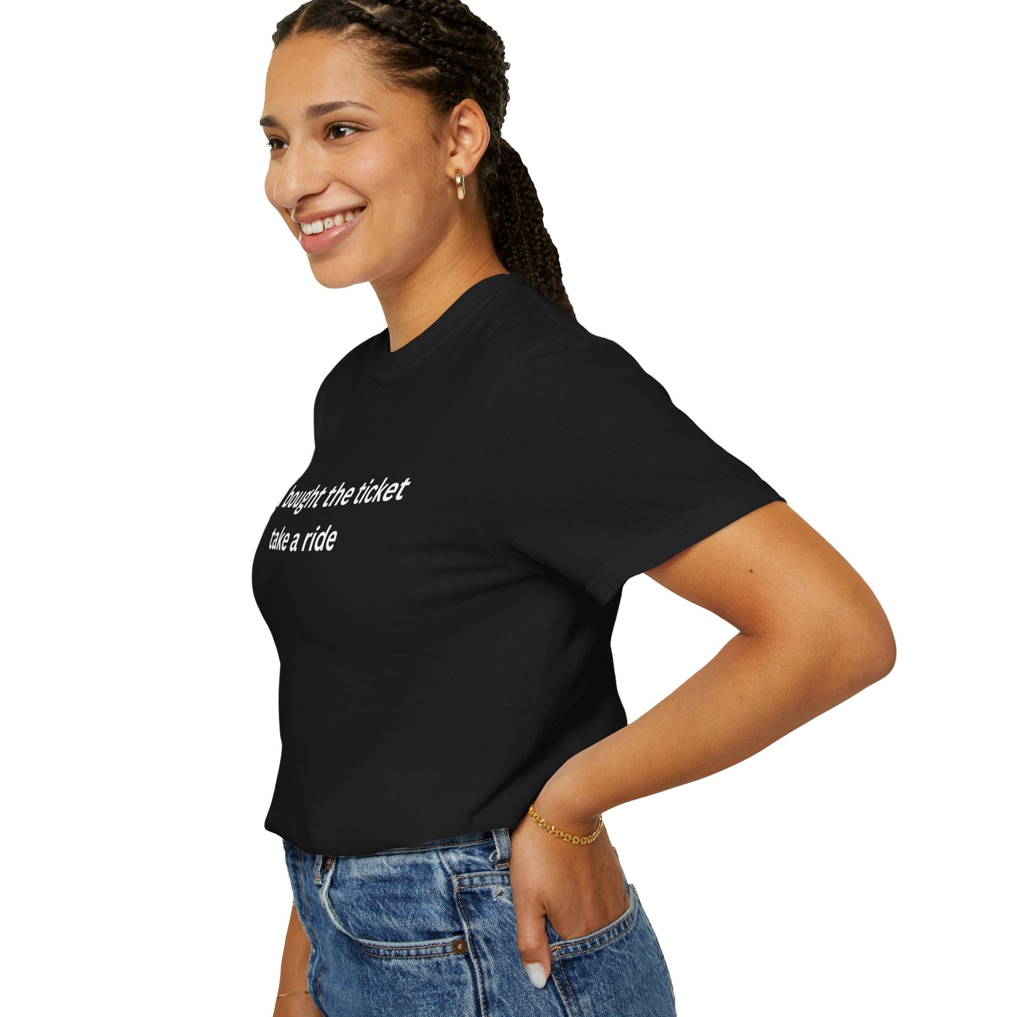 Adventure Awaits Unisex T-Shirt, Casual Wear, "You bought the ticket"