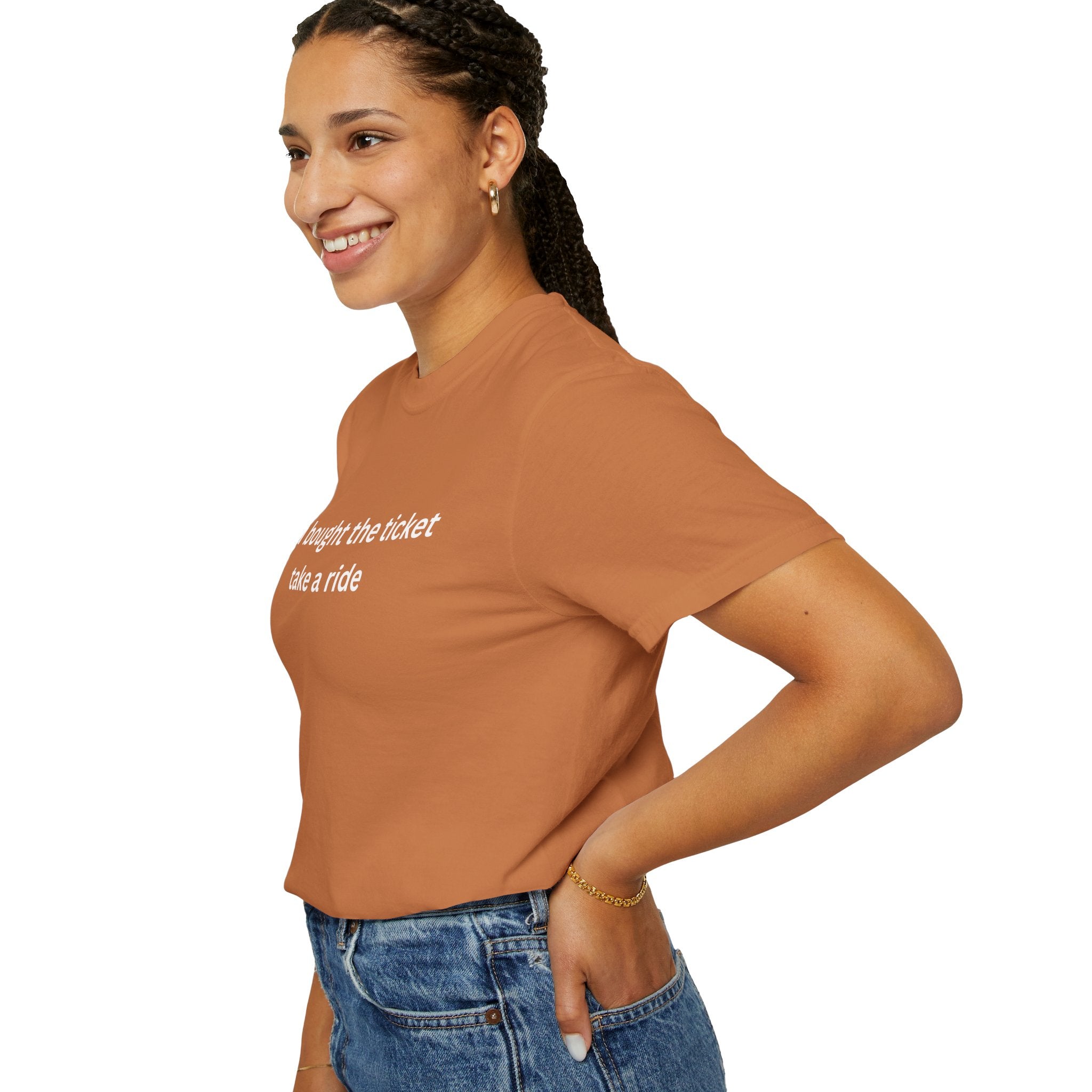 Adventure Awaits Unisex T-Shirt, Casual Wear, "You bought the ticket"
