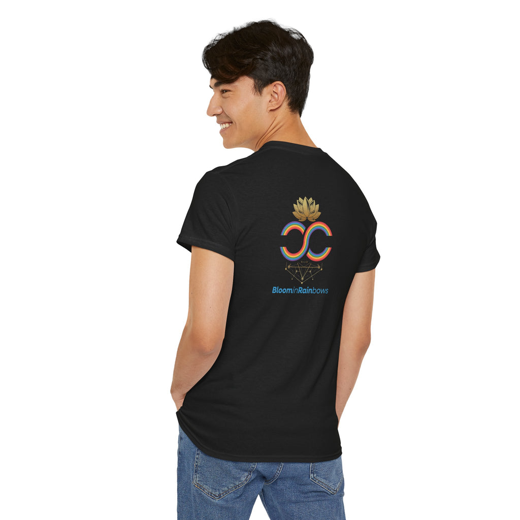 Unisex Heavy Cotton Tee "Tie your shoes"