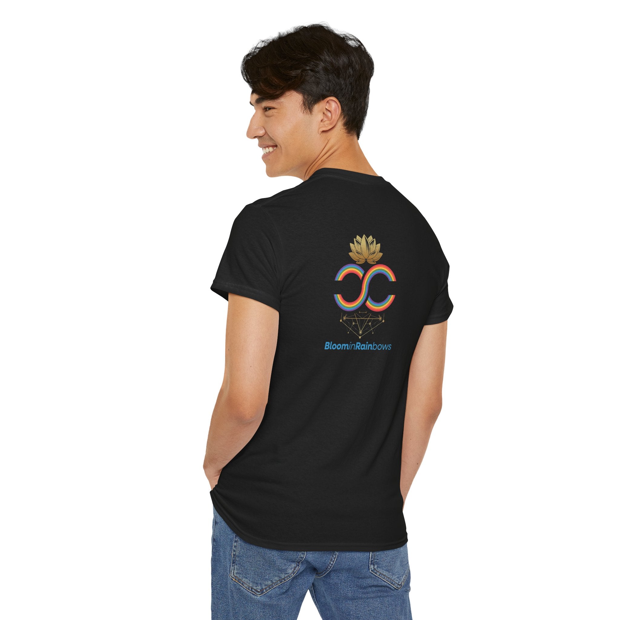 Unisex Heavy Cotton Tee "Tie your shoes"
