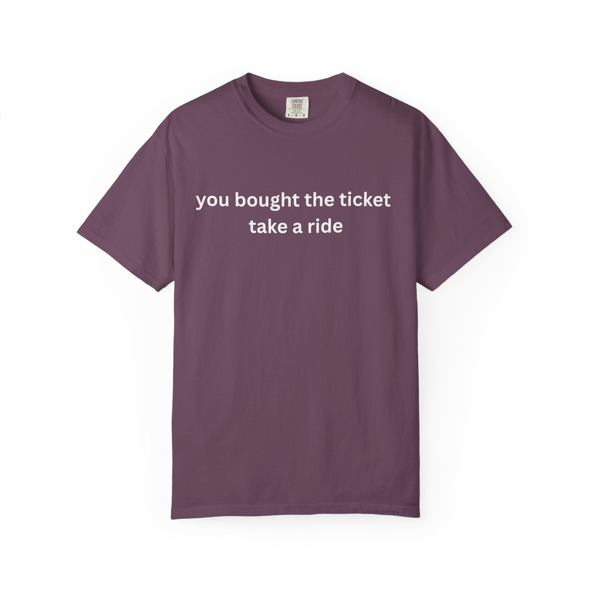 Adventure Awaits Unisex T-Shirt, Casual Wear, "You bought the ticket"