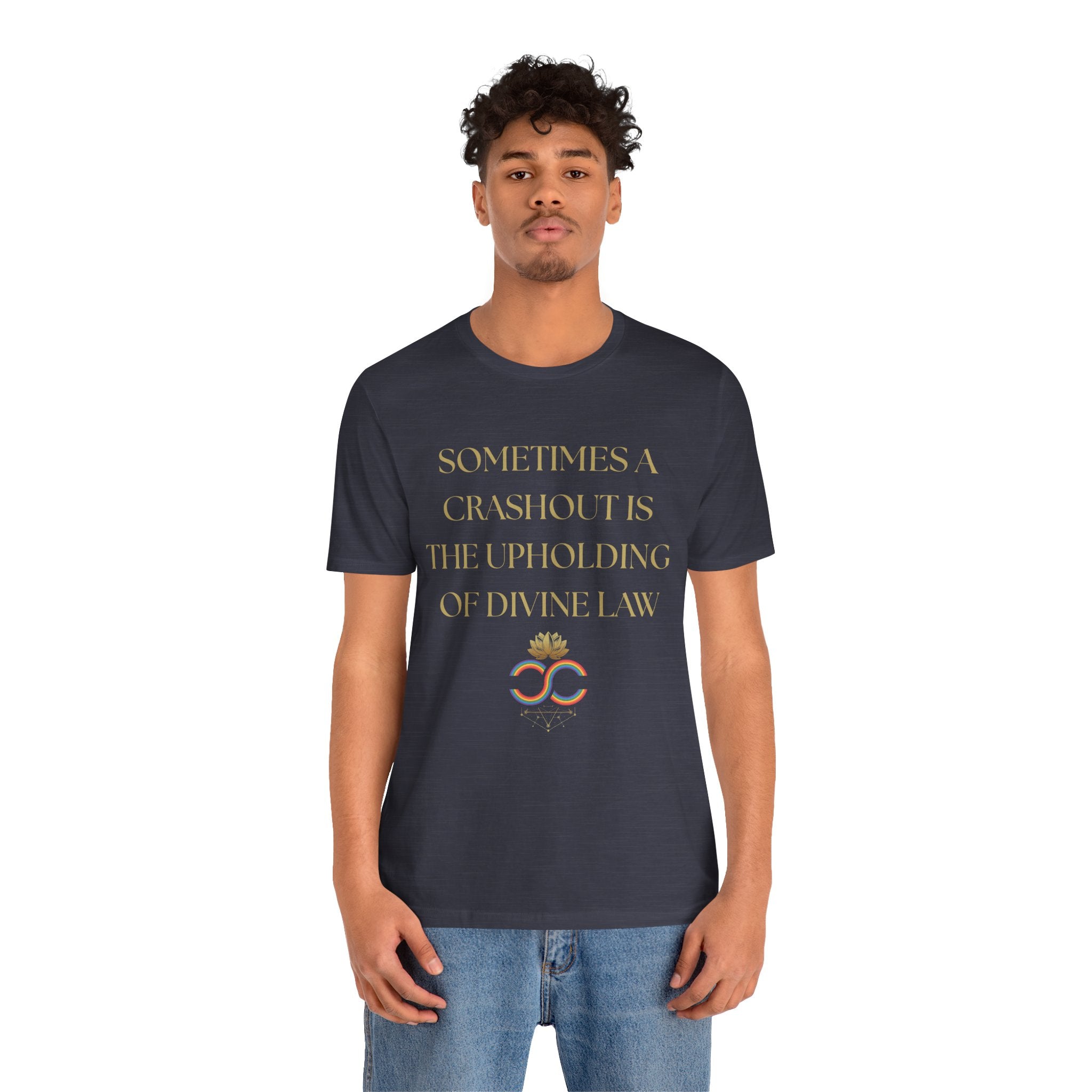 Divine Law Art Unisex Tee, Inspirational Shirt