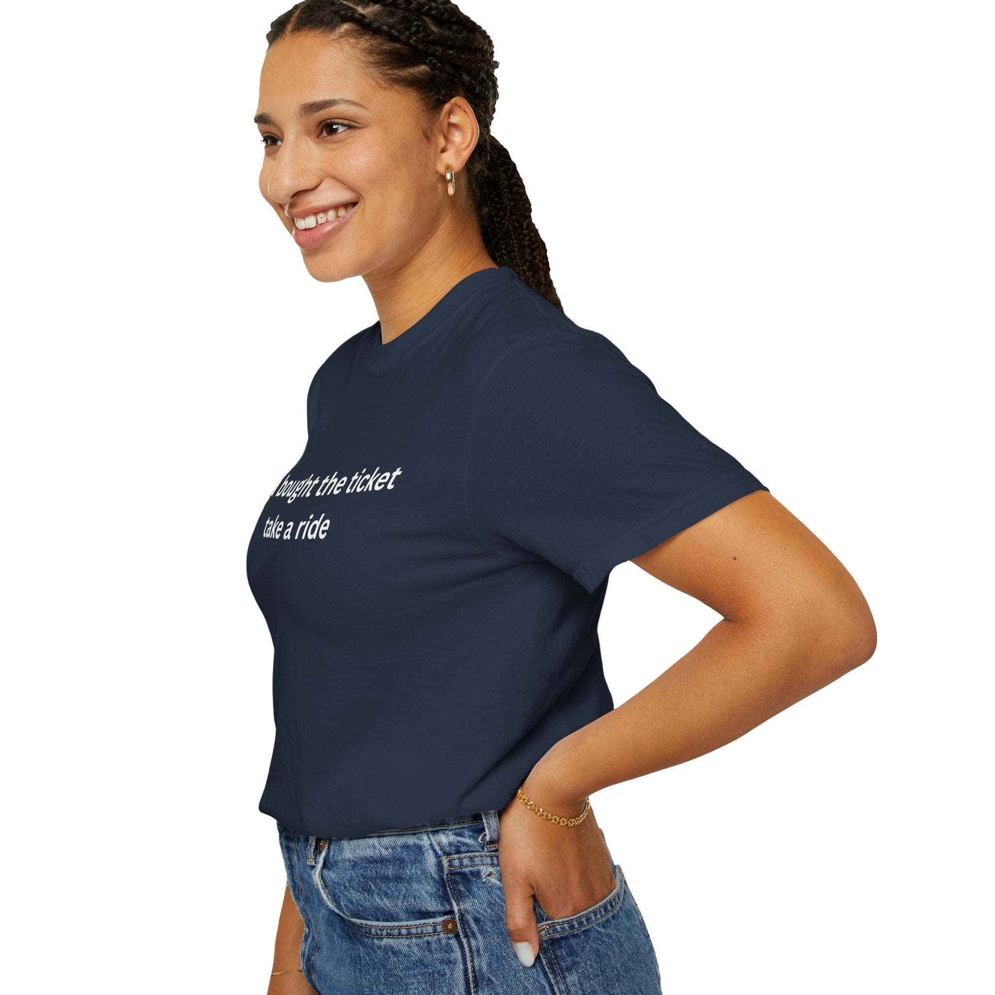 Adventure Awaits Unisex T-Shirt, Casual Wear, "You bought the ticket"