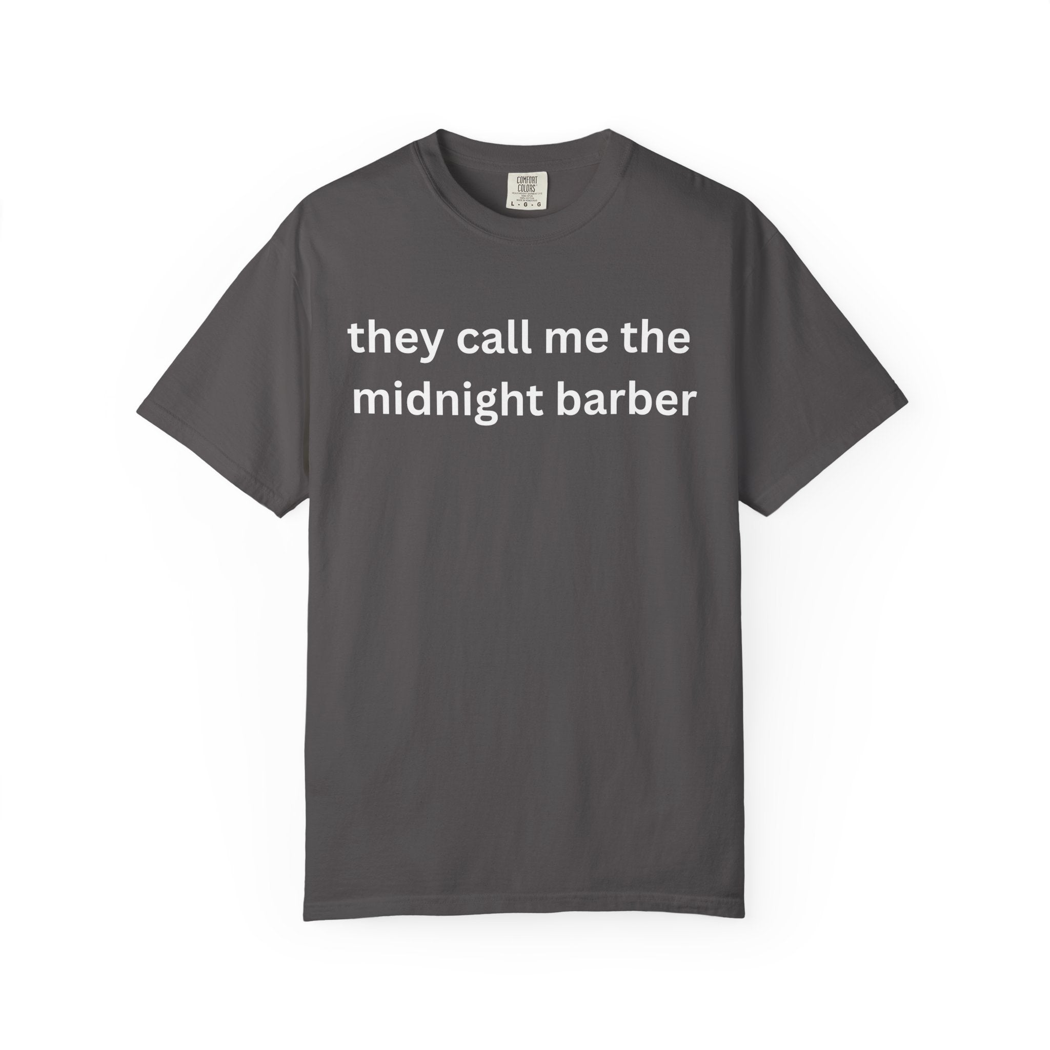 Midnight Barber T-Shirt, Casual Unisex Tee