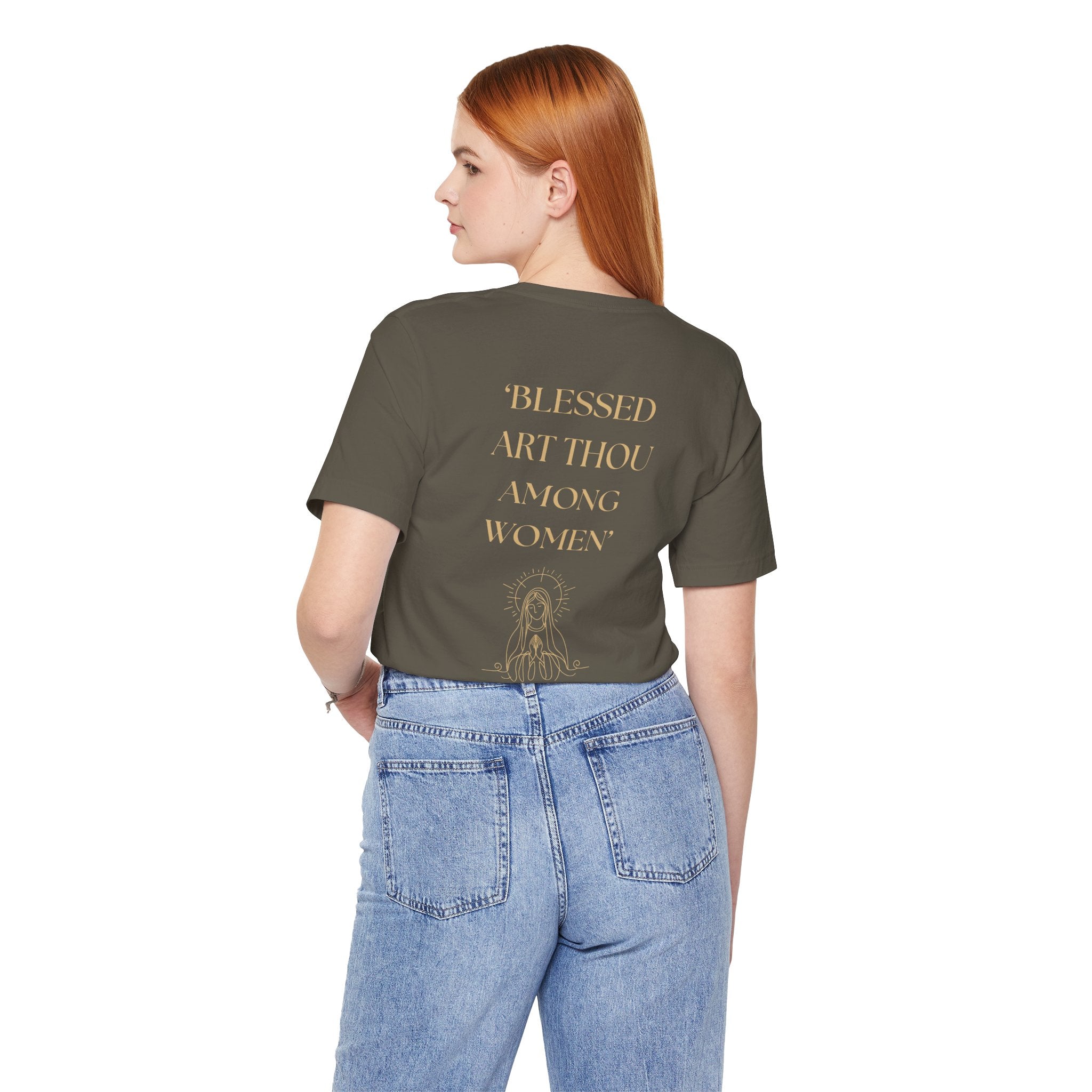 AMOBI Blessed Art Thou Women Unisex Tee