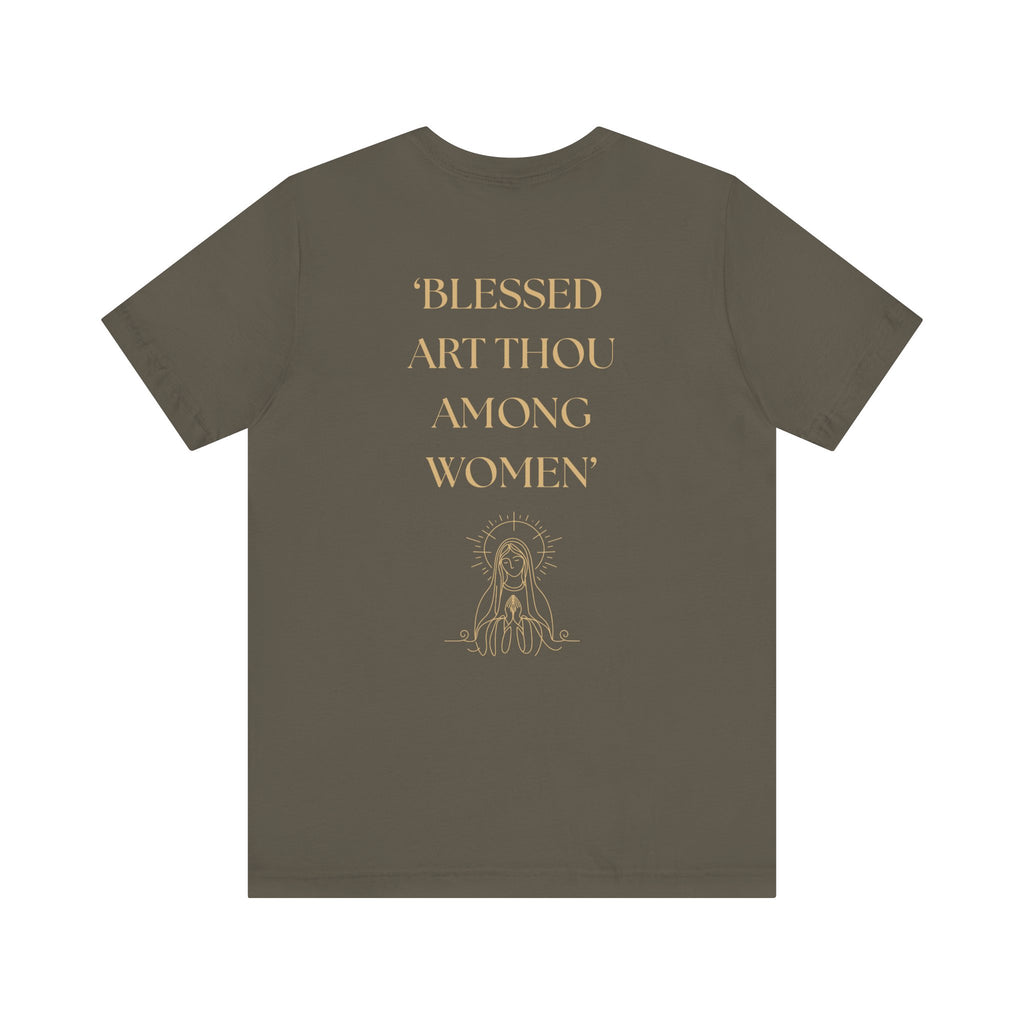 AMOBI Blessed Art Thou Women Unisex Tee