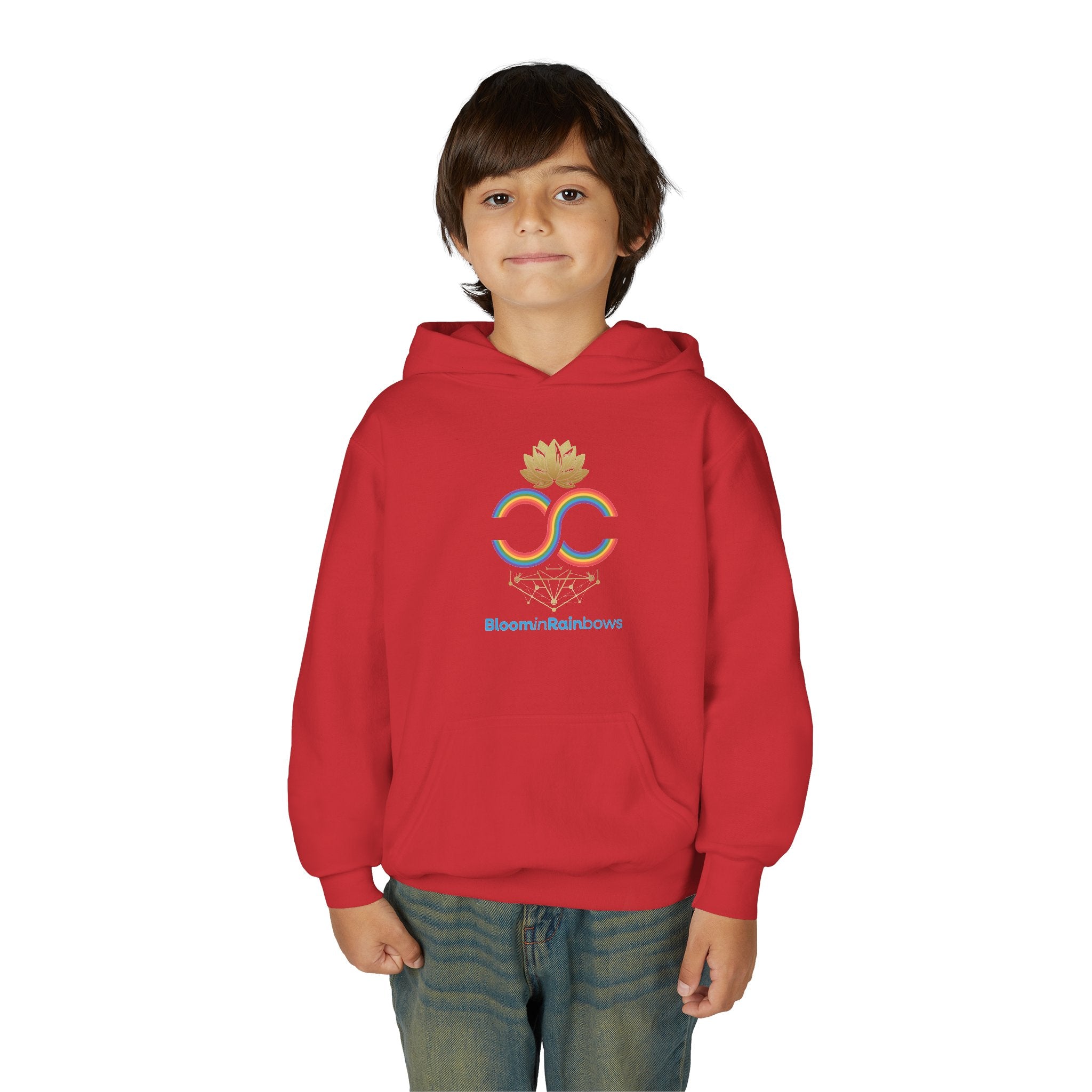 Youth Bloomin Rainbows Kids Hoodie