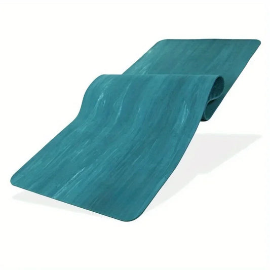 Non-slip treaded yoga mat