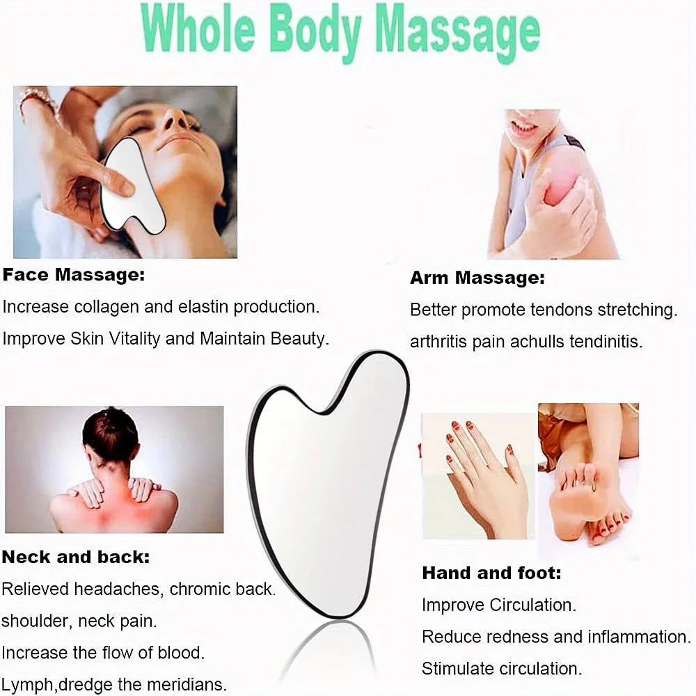 Stainless Steel Gua Sha  Tool