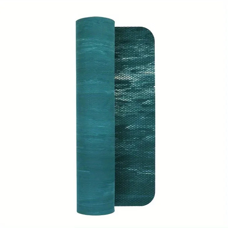 Non-slip treaded yoga mat