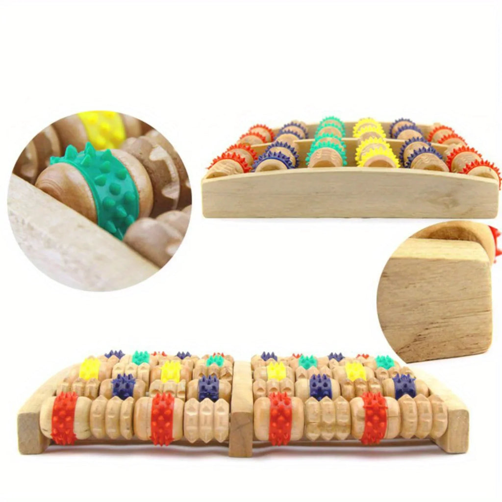 Wooden Foot Massager